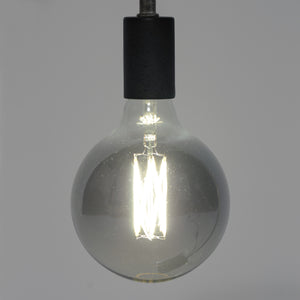 Lichtbron LED bol Ø12,5 - E27 6W smoke grey