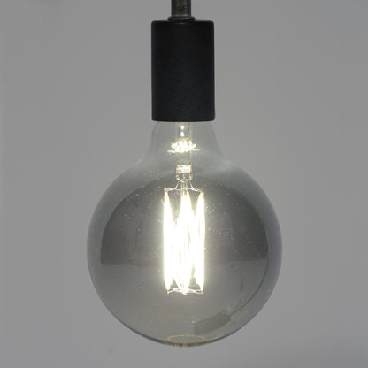 Lichtbron LED bol Ø12,5 - E27 6W smoke grey