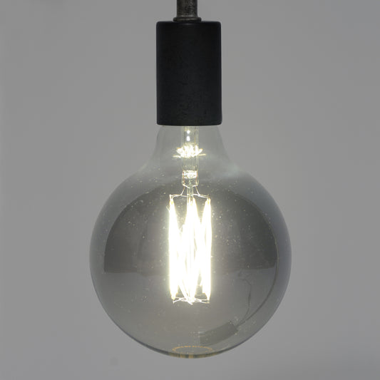 Lichtbron LED bol Ø12,5 - E27 6W smoke grey