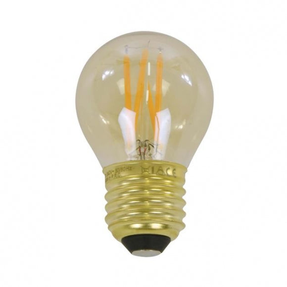 Lichtbron LED bol Ø4,5 - E27 4W warm licht