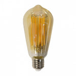 Lichtbron LED druppel - E27 6W warm licht