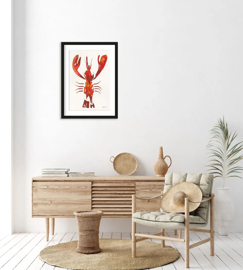 Urban Cotton Lobster Pose - Frame