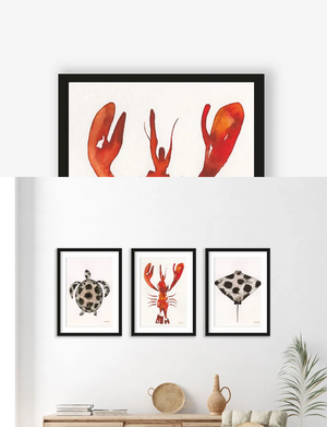 Urban Cotton Lobster Pose - Frame