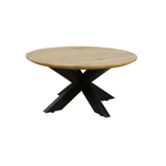 Salontafel Bibi rond mangohout Ø80 cm