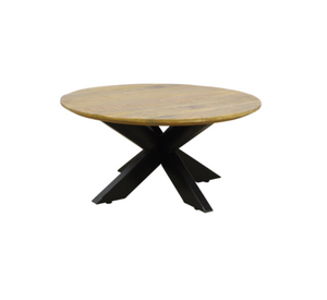 Salontafel Bibi rond mangohout Ø80 cm