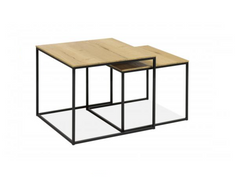 Salontafelset Simon 44x50x50 cm - Leverbaar in diverse kleuren