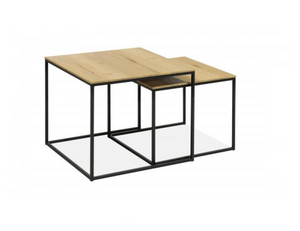 Salontafelset Simon 44x50x50 cm - Leverbaar in diverse kleuren