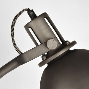 Vloerlamp industrieel Spot burned steel (magazijn opruiming)