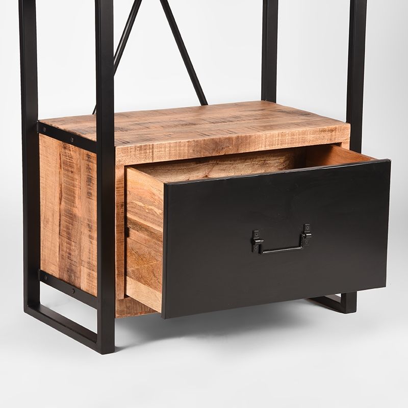 Boekenkast Brussels Lade 80x45x185 cm