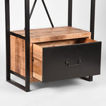 Boekenkast Brussels Lade 80x45x185 cm