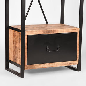 Boekenkast Brussels Lade 80x45x185 cm