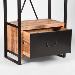 Boekenkast Brussels Lade 80x45x185 cm
