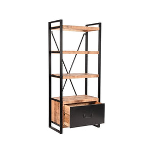 Boekenkast Brussels Lade 80x45x185 cm