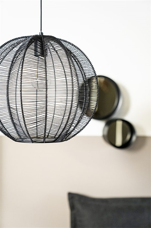 By-Boo hanglamp Floss small - zwart  (magazijn opruiming)