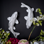 By-Boo wandhanger Triton/karper - Wit  (Magazijn sale)