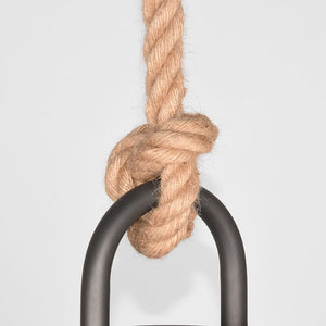 Hanglamp Korf label51 burned steel   (magazijn opruiming)