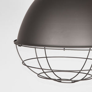 Hanglamp Korf label51 burned steel   (magazijn opruiming)