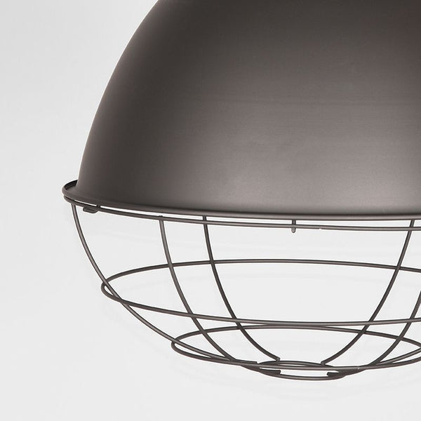 Hanglamp Korf label51 burned steel   (magazijn opruiming)