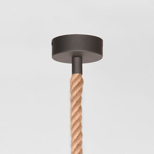 Hanglamp Korf label51 burned steel   (magazijn opruiming)