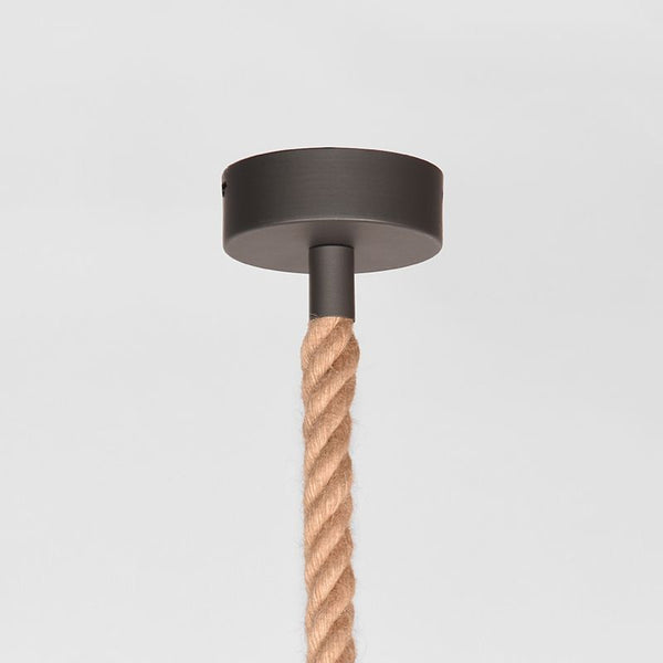 Hanglamp Korf label51 burned steel   (magazijn opruiming)