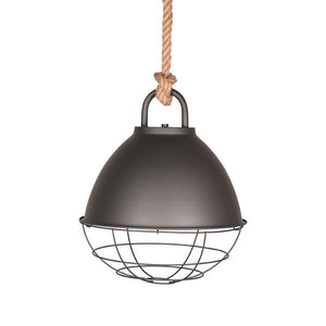 Hanglamp Korf label51 burned steel   (magazijn opruiming)