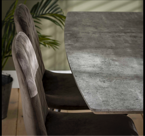 Eetkamertafel ovaal vormig 160x90 cm  - leverbaar in 2 kleuren