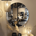 By-Boo spiegel Immense Ø120 cm XXL goud