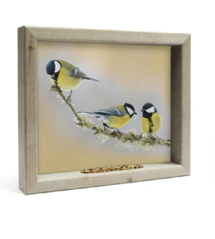 Feedy Vogelvoederlijst medium - Koolmeesjes (41 x 34 cm)