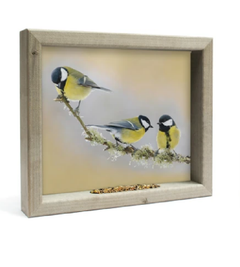Feedy Vogelvoederlijst medium - Koolmeesjes (41 x 34 cm)