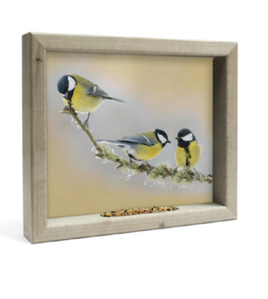 Feedy Vogelvoederlijst medium - Koolmeesjes (41 x 34 cm)