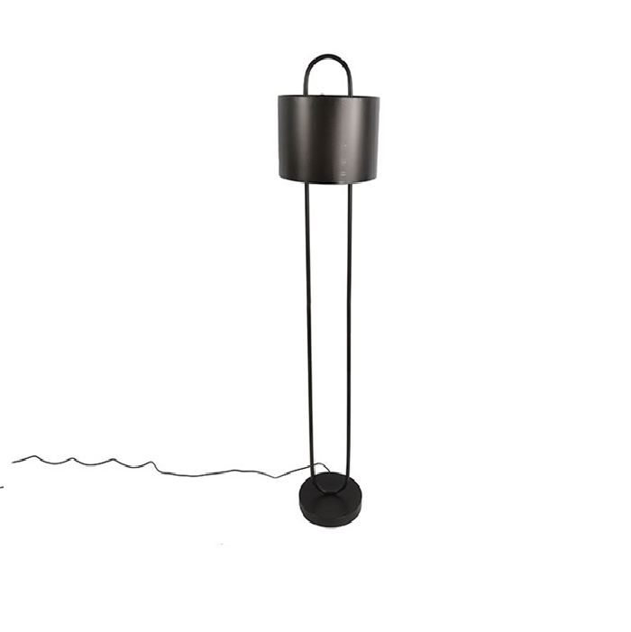 Countryfield vloerlamp Paxton zwart