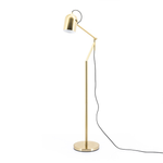 By-Boo vloerlamp Sleek - gold