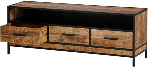 Tv-dressoir Popular Mango Collection - Leverbaar in 3 afmetingen